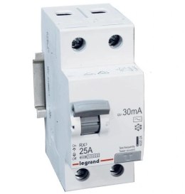 LEGRAND Wyłącznik różnicowoprądowy Legrand 2P 25A 0,03A typ AC P302 RX3
