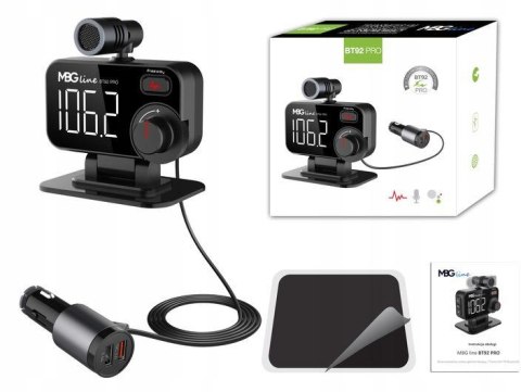 MBG Transmiter samochodowy MBG line BT92 PRO