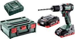 METABO Akumulatorowa wiertarka udarowa Metabo SB 18 L BL 2x4Ah walizka ładowarka