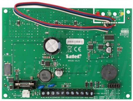 SATEL SATEL ZASILACZ BUFOROWY 12V/3A BEZ OBUDOWY APS-30 BO