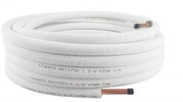 TIVENTO Rura Miedziana w otulinie 1/4 krąg 25 m Tivento Flex