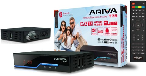 FERGUSON Tuner DVB-T2 Ferguson Ariva T75 H.265 HEVC