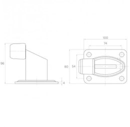 PSG Zderzak PSG 60.038 - odbój do bramy