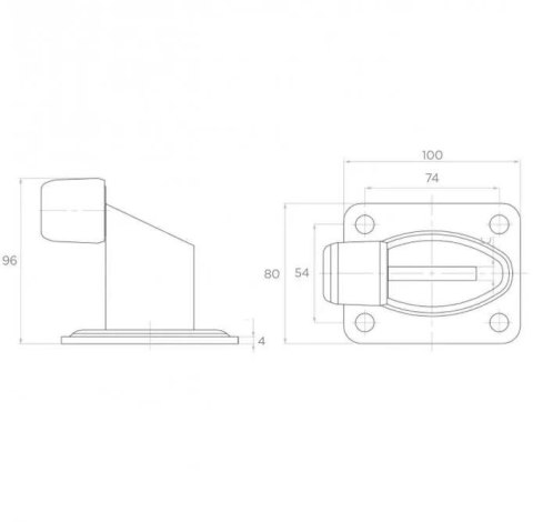 PSG Zderzak PSG 60.038 - odbój do bramy