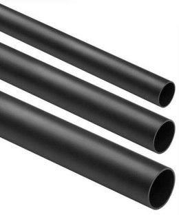 STASIŃSKI SP. Z O.O. Rura elektroinstalacyjna sztywna, gładka CZARNY CRL-18 2m (PACZKA 25szt.)