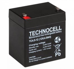 TECHNOCELL Akumulator AGM TECHNOCELL serii TC 12V 4,5Ah