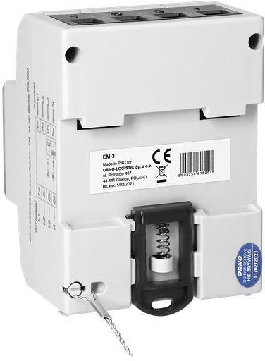 VIRONE Wskaźnik zużycia energii 3 fazowy Virone EM-3