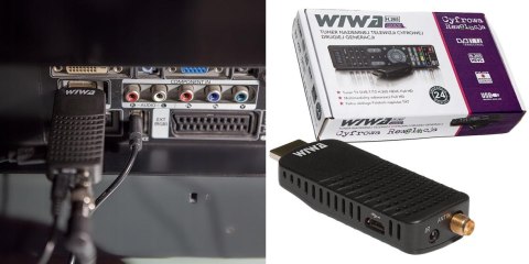 WIWA Tuner DVB-T/T2 WIWA H.265 MINI