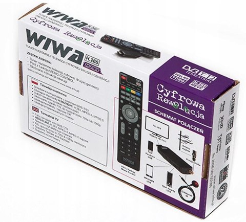 WIWA Tuner DVB-T/T2 WIWA H.265 MINI