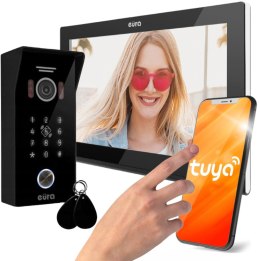 EURA WIDEODOMOFON EURA VDP-99C5 czarny, WiFi, RFID, TUYA