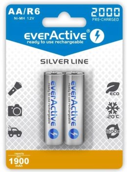 EVERACTIVE Akumulatorki R6 / AA Ni-MH everActive 2000mAh (box 2 szt.)