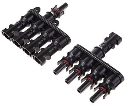 MAXX KONEKTOR RÓWNOLEGŁY MĘSKI + ŻEŃSKI MC4 4->1