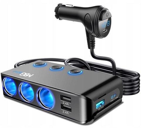 MBG Rozdzielacz gniazda zapalniczki MBG Line HC67C