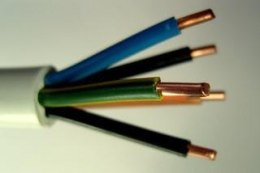 MERCOR Przewód elektryczny drut okrągły YDY 450/750V 5x4mm2 100m MERCOR