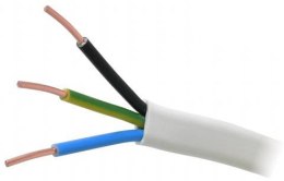 MERCOR Przewód elektryczny drut płaski YDYp 450/750V 3x1,5mm2 100m MERCOR