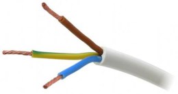 MERCOR Przewód elektryczny linka H03VV-F OMY 3x1,5mm2 300V 100m MERCOR