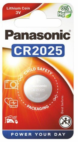 PANASONIC Bateria CR2025 PANASONIC (1 szt.)