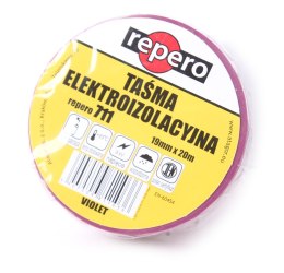 REPERO TAŚMA IZOLACYJNA REPERO 711E FIOLETOWA 19MMX20M