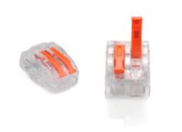 TRYTYT ZŁĄCZKA DO PRZEWODÓW ZATRZASKOWA 0,2-4,0mm2 PC-232 2GNIAZDA (50szt.)