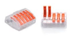 TRYTYT ZŁĄCZKA DO PRZEWODÓW ZATRZASKOWA 0,2-4,0mm2 PC-235 5GNIAZD (1szt.)