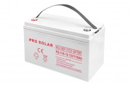 VOLT POLSKA AKUMULATOR VOLT POLSKA DEEP CYCLE VPRO SOLAR 12V 110 Ah VRLA BEZOBSŁUGOWY