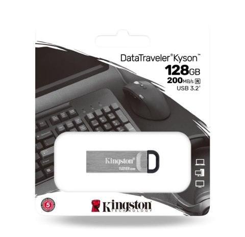 KINGSTON Pendrive Kingston Kyson DTKN/128GB USB 3.2 Gen1