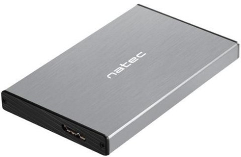 NATEC Zewnętrzna obudowa dysku Natec Rhino GO SATA 2.5cala USB 3.0 Szary