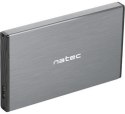 NATEC Zewnętrzna obudowa dysku Natec Rhino GO SATA 2.5cala USB 3.0 Szary