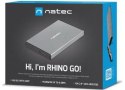 NATEC Zewnętrzna obudowa dysku Natec Rhino GO SATA 2.5cala USB 3.0 Szary