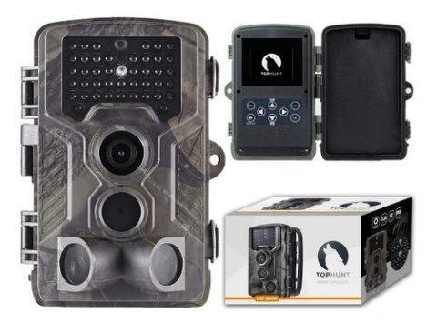 TOPHUNT Kamera Leśna Tophunt HC800A FullHD polski 42xIR fotopułapka