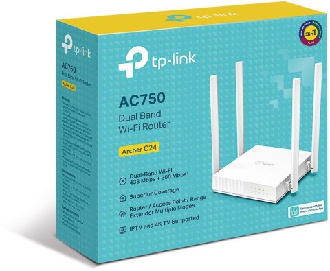 TP-LINK ROUTER TP-LINK Archer C24 AC750