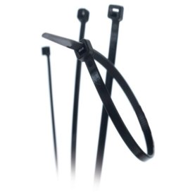 TRYTYT Opaska zaciskowa CZARNA UV 160x2,5 CV-165MW (100szt.)