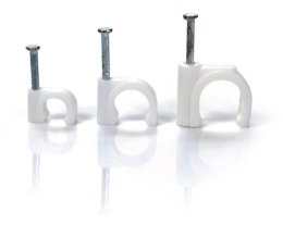 TRYTYT UCHWYT Z GWOŹDZIEM DO PRZEWODÓW OKRĄGŁYCH FLOP-O9 (100szt.)