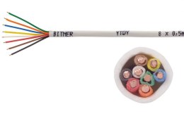 BITNER PRZEWÓD ALARMOWY DOMOFONOWY BITNER YTDY 8X0,5 - 100M