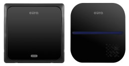 EURA DZWONEK BEZPRZEWODOWY ''EURA'' WDP-84H2 ''BLUES'' bezbateryjny CZARNY