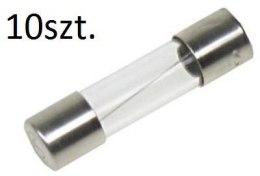 INNY-D BEZPIECZNIK TOPIKOWY B-1000 1000mA SZKLANY, ZWŁOCZNY 1A 250V 10szt.