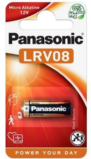 PANASONIC Bateria LRV08 / A23 PANASONIC (blister 1 szt.)