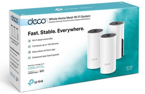 TP-LINK DOMOWY SYSTEM WI-FI MESH TP-LINK DECO M4 (3-pack)