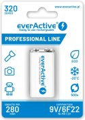 EVERACTIVE Akumulatorek 6F22 Ni-MH everActive 9V 320mAh Professional Line (1 szt.)