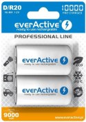 EVERACTIVE Akumulatorki D / R20 Ni-MH everActive 10000mAh Professional Line (box 2 szt.)