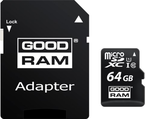 GOODRAM Karta pamięci microSD GOODRAM UHS-I 64GB