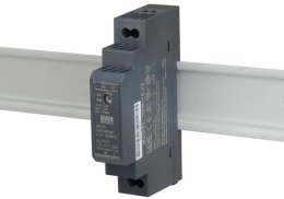 MEAN WELL ZASILACZ IMPULSOWY NA SZYNĘ DIN MEAN WELL HDR-15-12 12V/15W/1.25A
