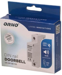 ORNO DZWONEK PRZEWODOWY ORNO NA SZYNE DIN-1 MODUŁ OR-DP-SB-133