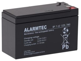ALARMTEC Akumulator AGM ALARMTEC serii BP 12V 7Ah