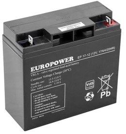 EUROPOWER Akumulator AGM EUROPOWER serii EP 12V 17Ah (Żywotność 6-9 lat)