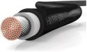HIS Przewód kabel solarny 4mm2 HIS, HIKRA (H1Z2Z2-K) CZARNY 1m