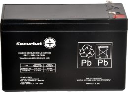 POWERBAT Akumulator AGM SECURBAT 12V 7Ah