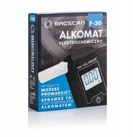 BACSCAN Alkomat BACscan F-30 elektrochemiczny. Kalibracja 24mc - 10 lat gwarancji.