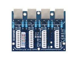 EWIMAR Moduł LAN z zabezpieczeniem przeciwprzepięciowym ECO z ochroną PoE EWIMAR PTU-54-ECO/PoE