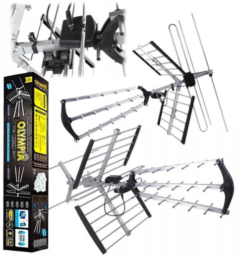 OPTICUM Antena DVB-T 1000+ LTE OLYMPIA COMBO Red Eagle (BX-1000)